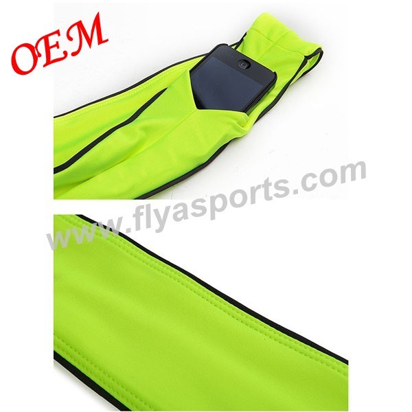 High quality elastic waist running belt design  