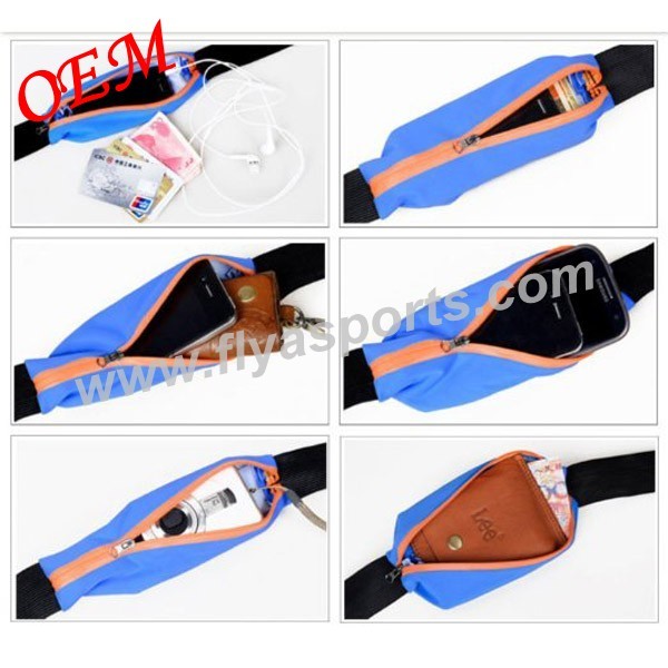 wholesale 2Pack runner belt with Reinforced zipper