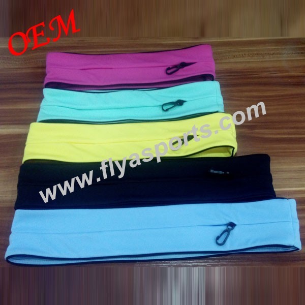 wholesale promotional elastic sports waist bag  